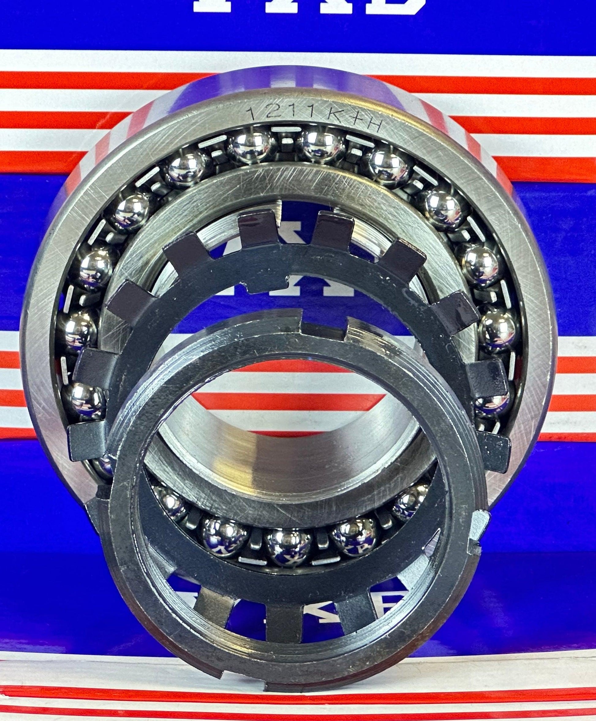 1211K+H Tapered Self Aligning Ball Bearing - Adapter Sleeve 55x110x22mm