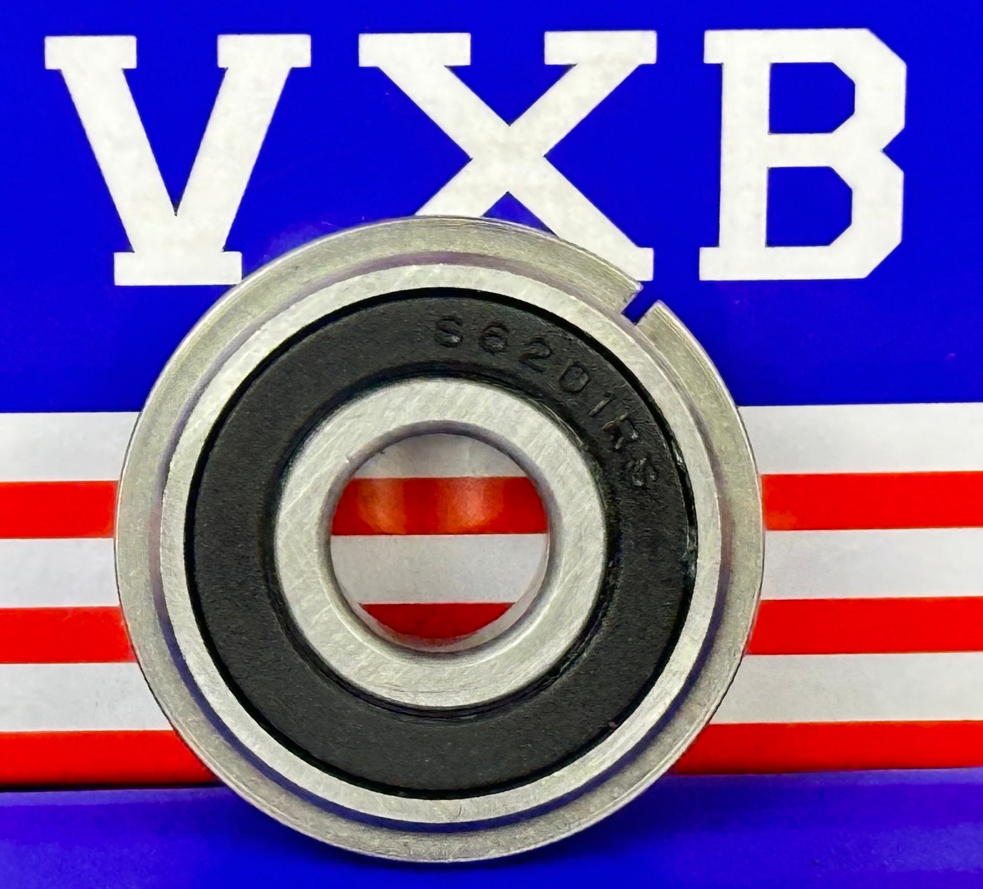 S6201-2RSNR Stainless Steel Bearing 12x32x10mm Sealed With Snap Ring