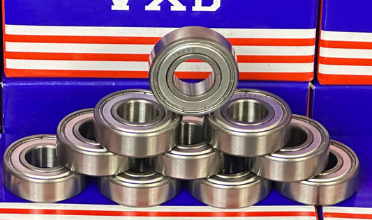 10-Pack 1623ZZ Bearings 5/8" x 1-3/8" x 7/16" - Shielded