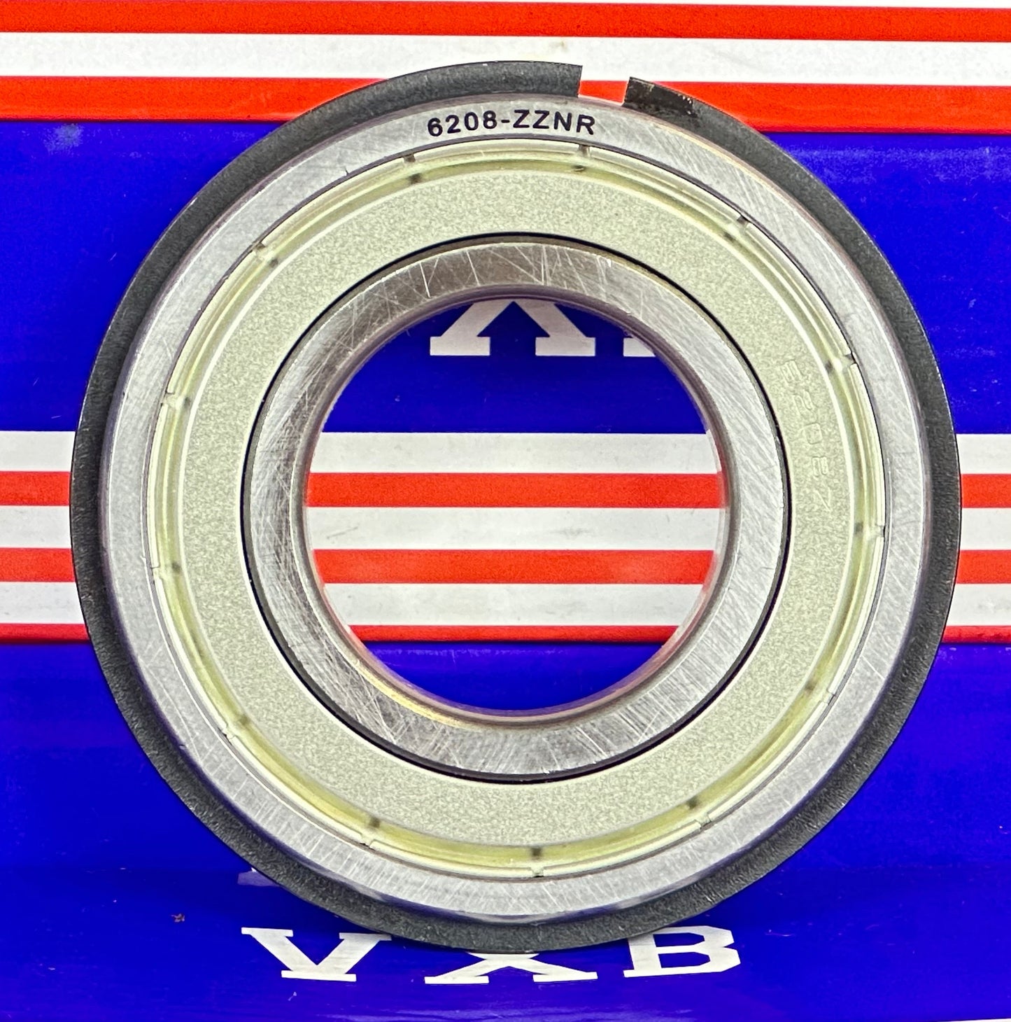 6208ZZNR Shielded Bearing - Snap Ring - 40x80x18mm