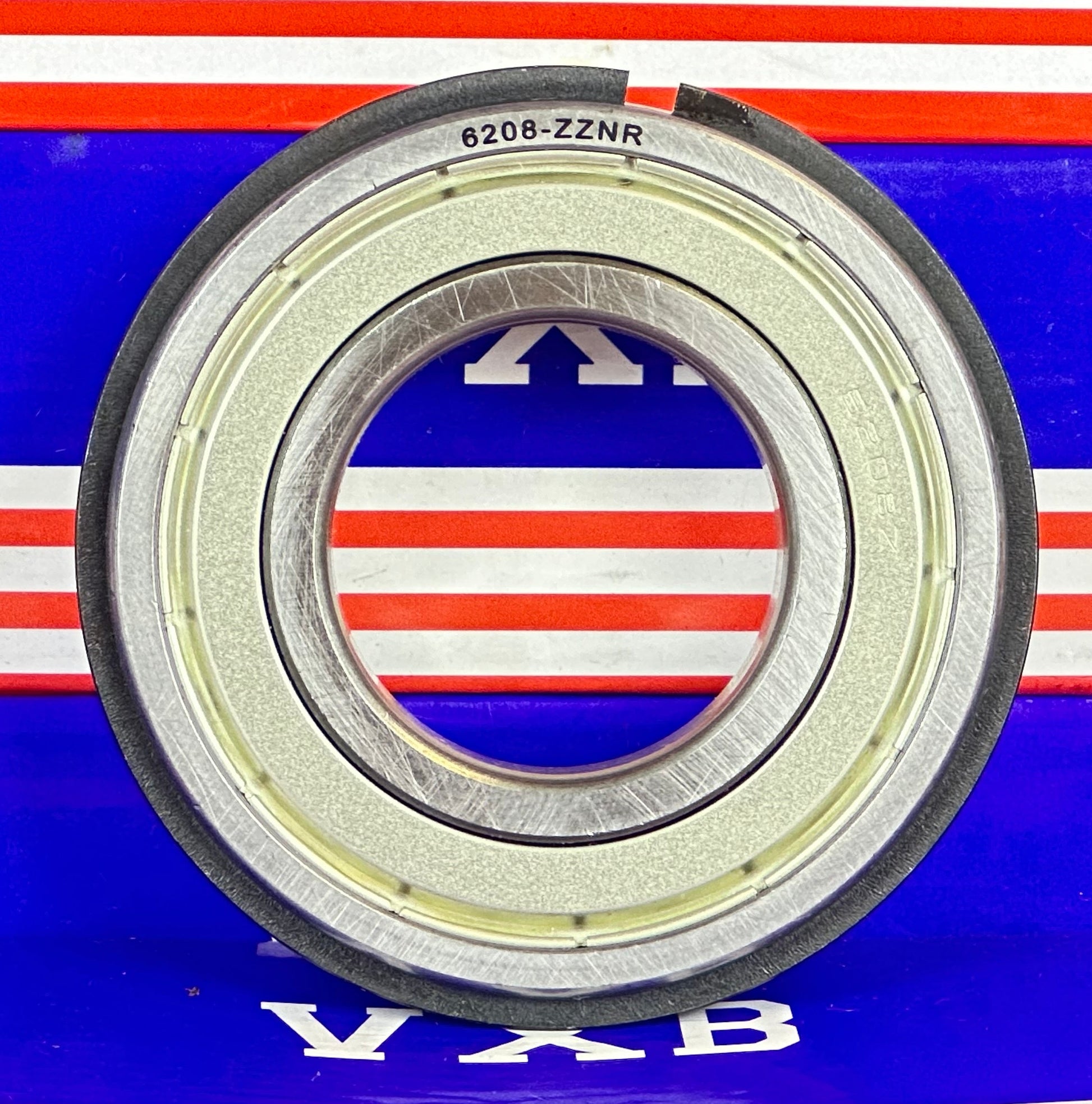 6208ZZNR Shielded Bearing - Snap Ring - 40x80x18mm