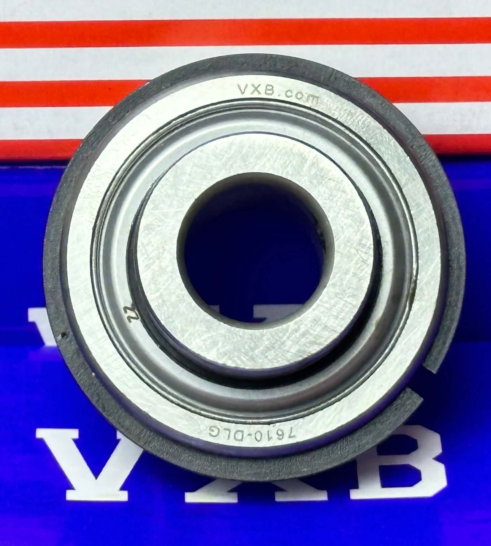 7610DLGZZ Ball Bearing - Snap Ring - Extended inner Ring 5/8" x 1-3/4" x 5/8"