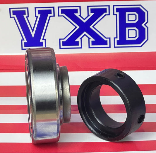 CSA205 25mm Bore Cylindrical Insert Bearing w/Locking Collar