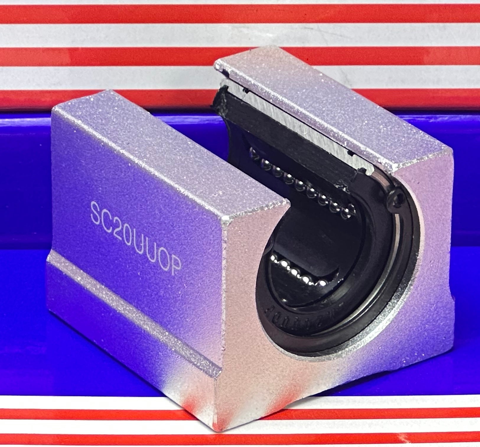 CNC Bushing 20mm Linear Bearing Open Sliding Unit Linear Motion Truck