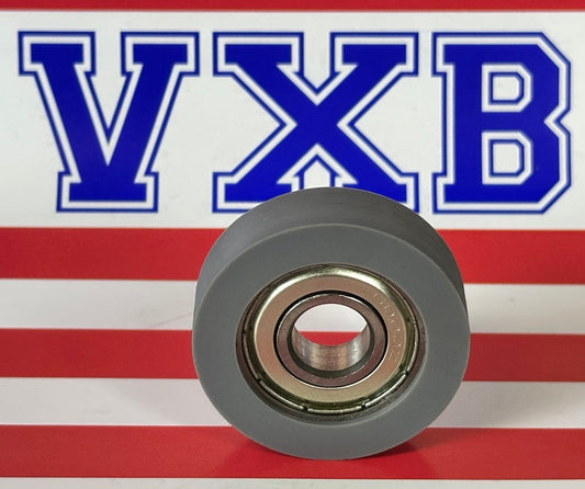 10x35x10 PU Covered Bearing 10x35x10mm - Sealed - Miniature