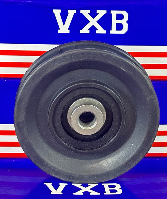 10mm Bore Bearing - 90mm Steel Wire Rope Cable Track Pulley 10x90x18mm