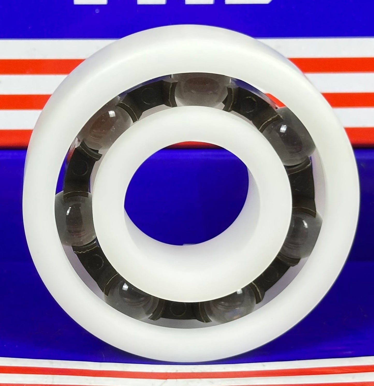Acetal/POM Plastic Bearing 6305 - Glass Balls - 25x62x17mm