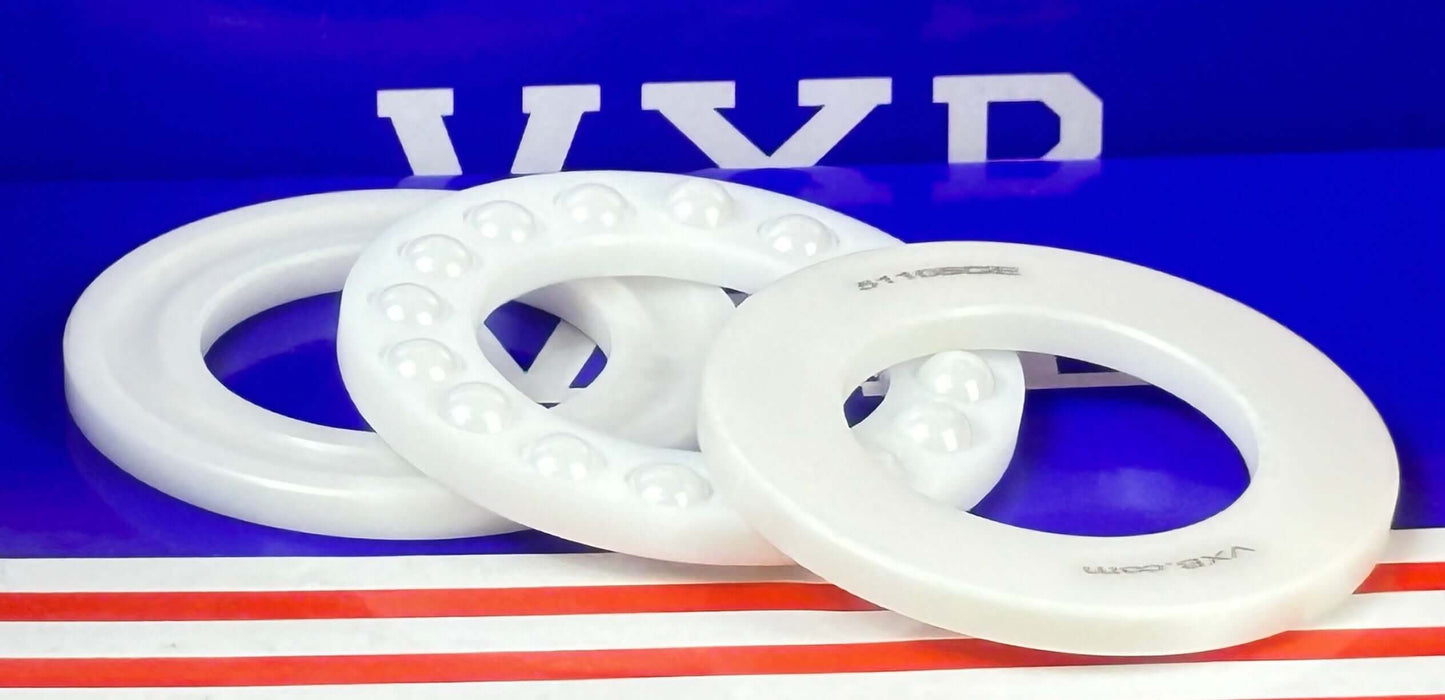 Full Ceramic 51105 Zr02/Zr02 Thrust Ball Bearing 25x42x11mm