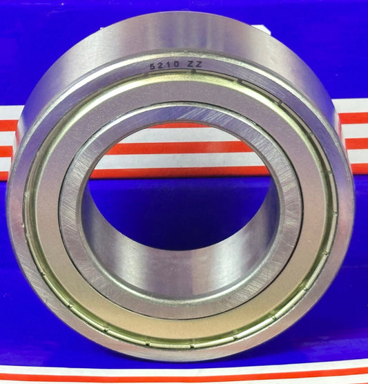 5210ZZ Angular Contact Bearing - Double Row - 50x90x30.2