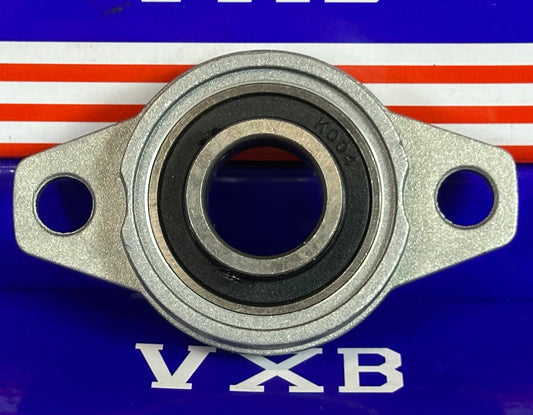 20mm Flange Bearing KFL004 Miniature Pillow Block Mounted Bearing