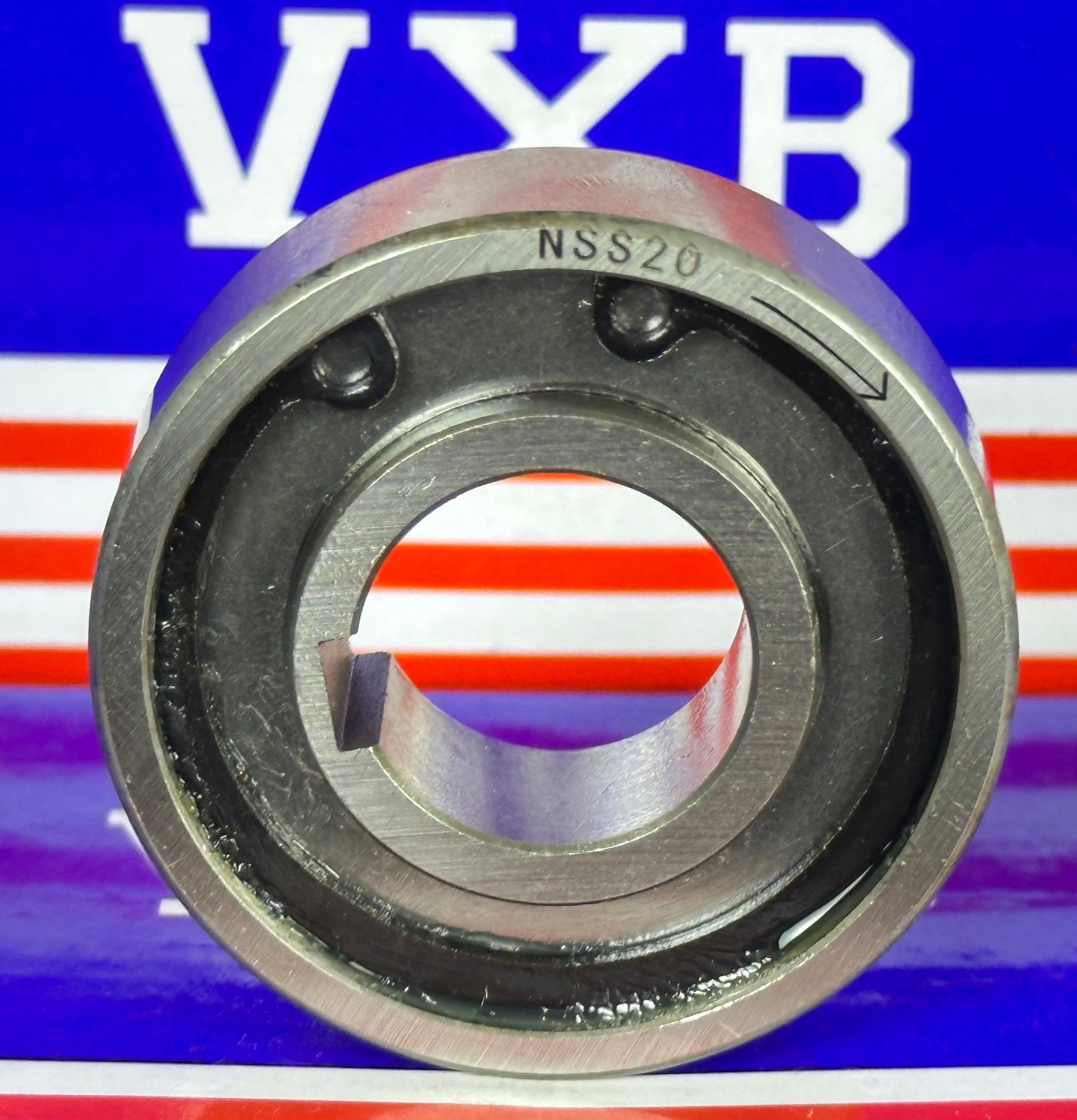 NSS20 One-Way Backstop Clutch 20x47x14mm - Bearing Support Required