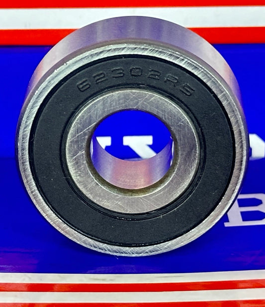 62302-2RS1 Ball Bearing ID 15mm OD 42mm Width 17mm - Double Sealed