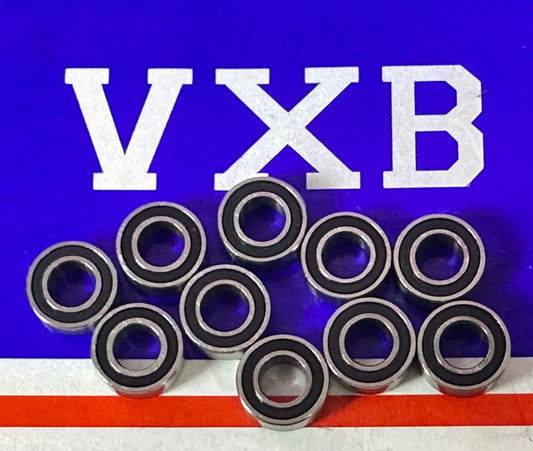 10-Pack Bearings 5x10mm Sealed 5x10x4mm Miniature