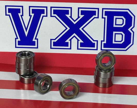 10-Pack Bearings 6x12 Sealed 6x12x4mm Miniature Bearing