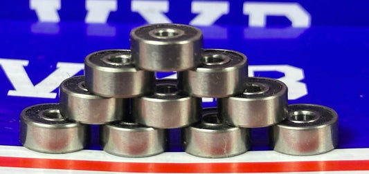 10-Pack Sealed Bearing R2-2RS ABEC-5 1/8" x 3/8x5/32 inch