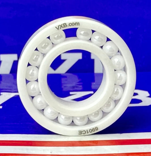 6901 Full Complement Full Ceramic ZrO2 Bearing 12x24x6mm