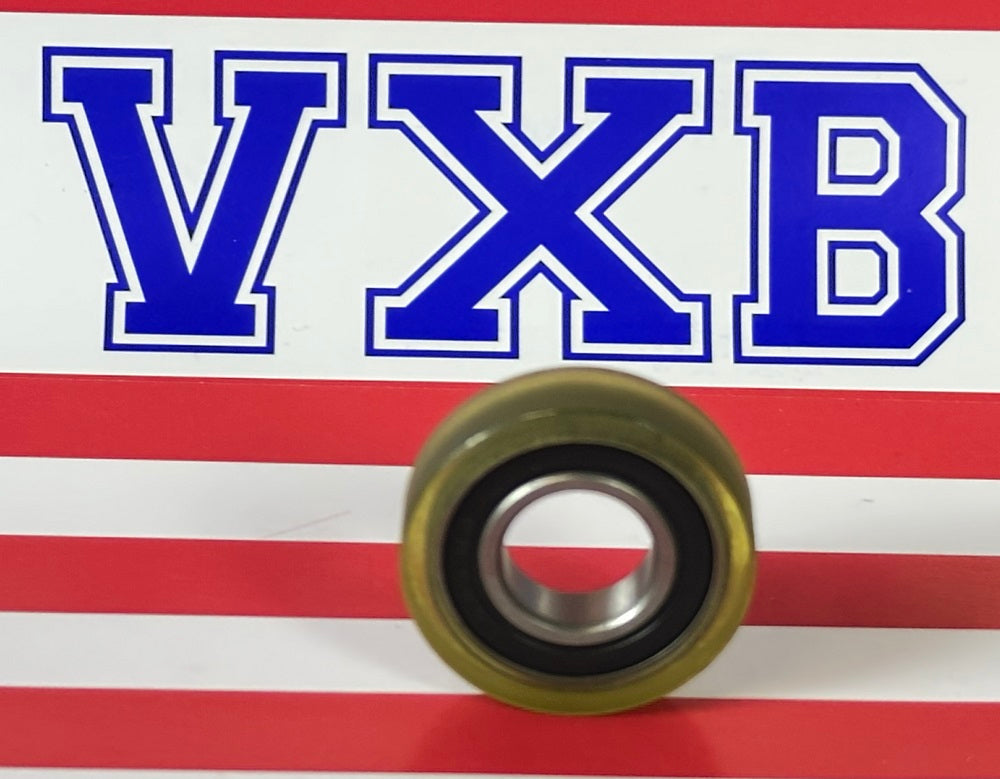 PU12X28X8-2RS PU Covered Bearing 12x28x8mm - Sealed - Miniature