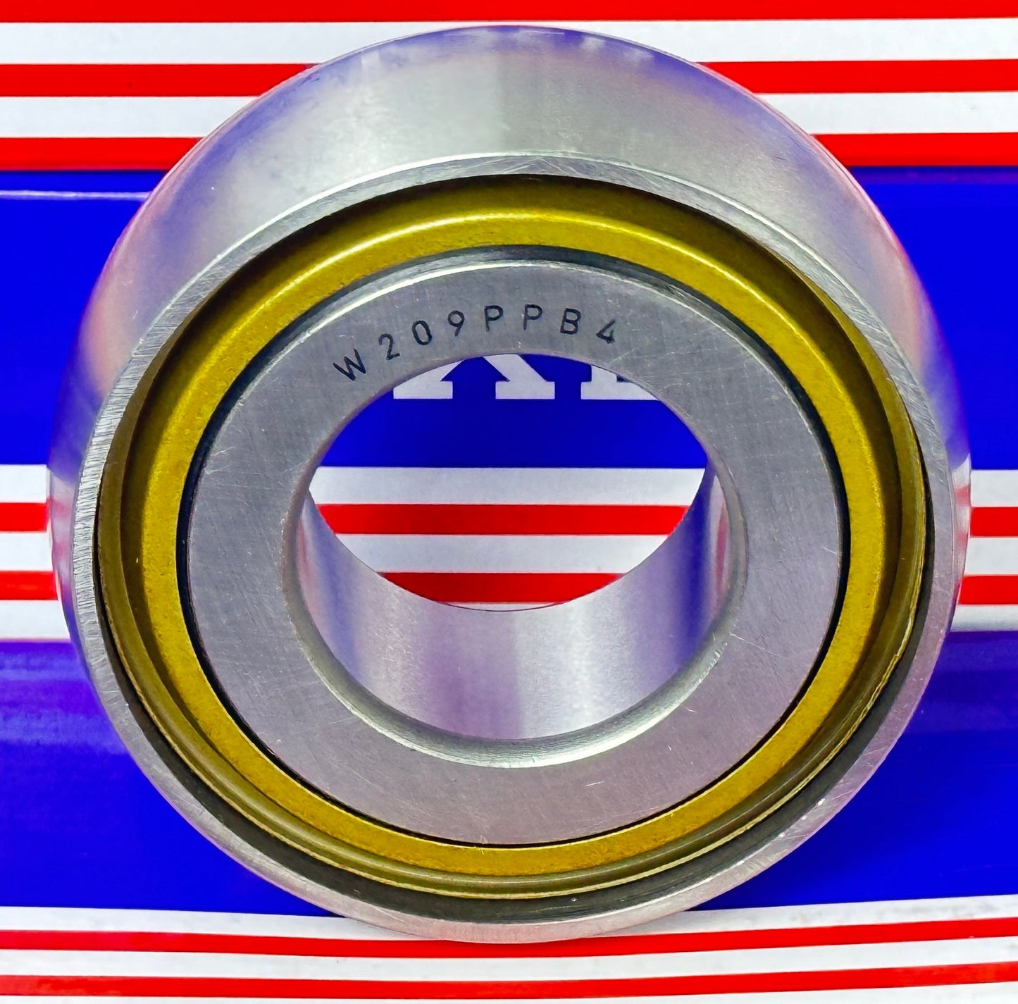 W209PPB4 Agricultural Disc Harrow Bearing - 1-1/2" Round Bore