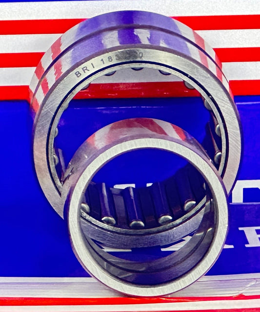 BRI183020 Needle Roller Bearing 1-1/8" x 1-7/8" x 1-1/4" - Machined Type