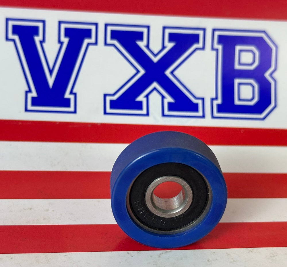 PU8X28X10-2RS PU Covered Bearing 8x28x10mm - Sealed - Miniature