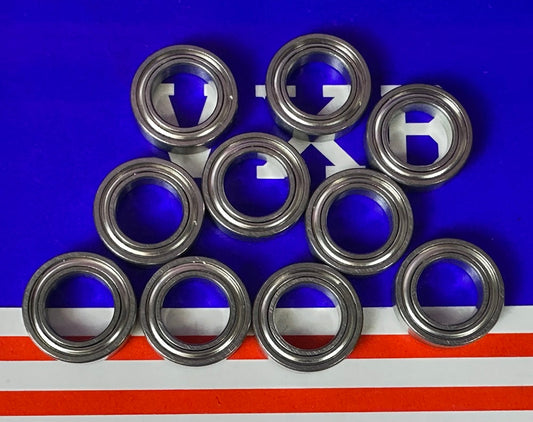 10-Pack Shielded Ceramic Bearing R1038ZZ 3/8x5/8x5/32 inch Bearing