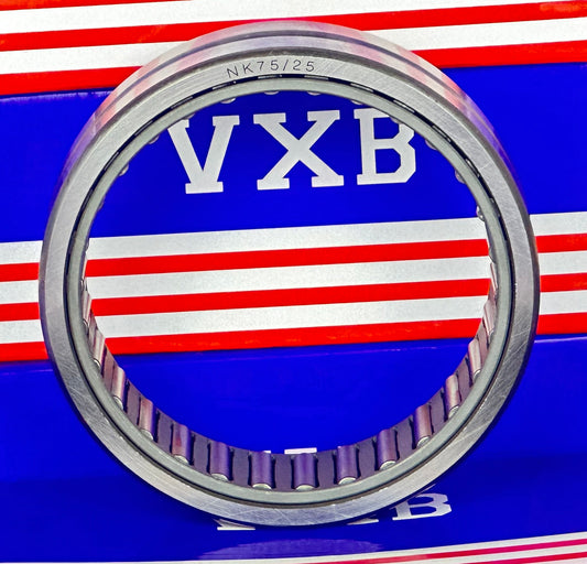 NK75/25 Needle Roller Bearing 75x92x25mm - Machined Type