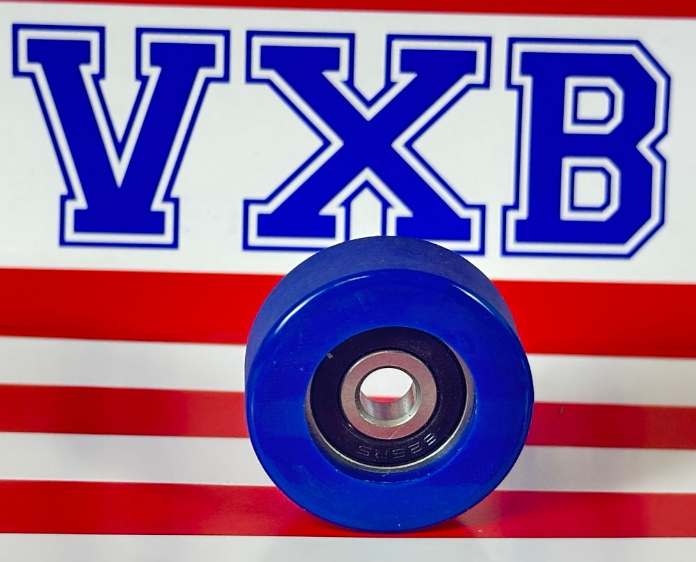 PU6X30X12-2RS PU Covered Bearing 6x30x12mm - Sealed - Miniature