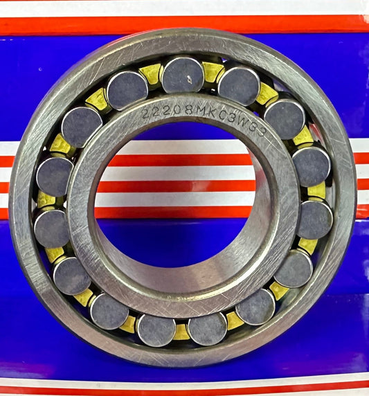 22208MKC3W33 Spherical Roller Bearing 40x80x23 - Tapered Bore