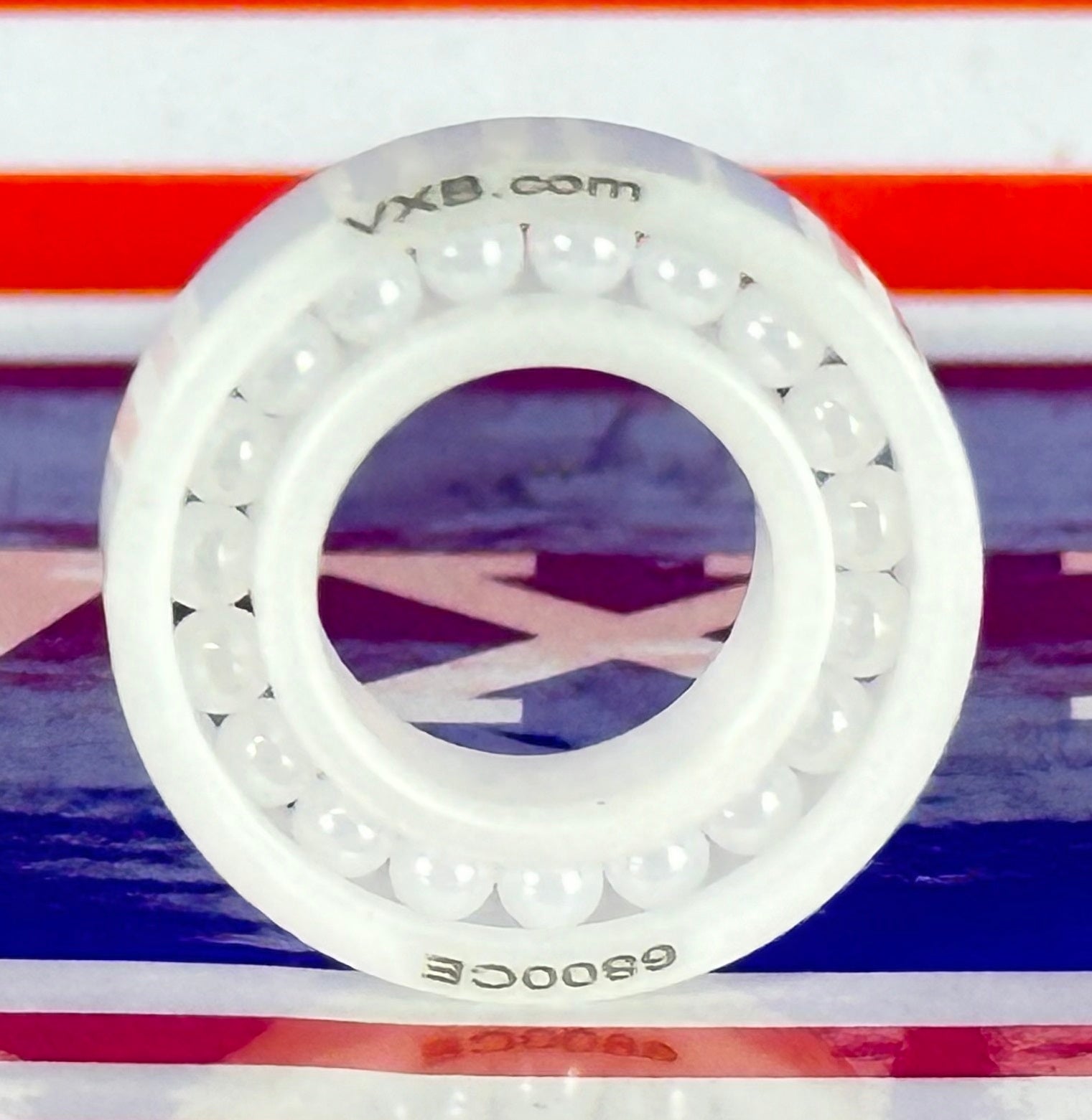 6800 Full Complement Full Ceramic Bearing 10x19x5 ZrO2