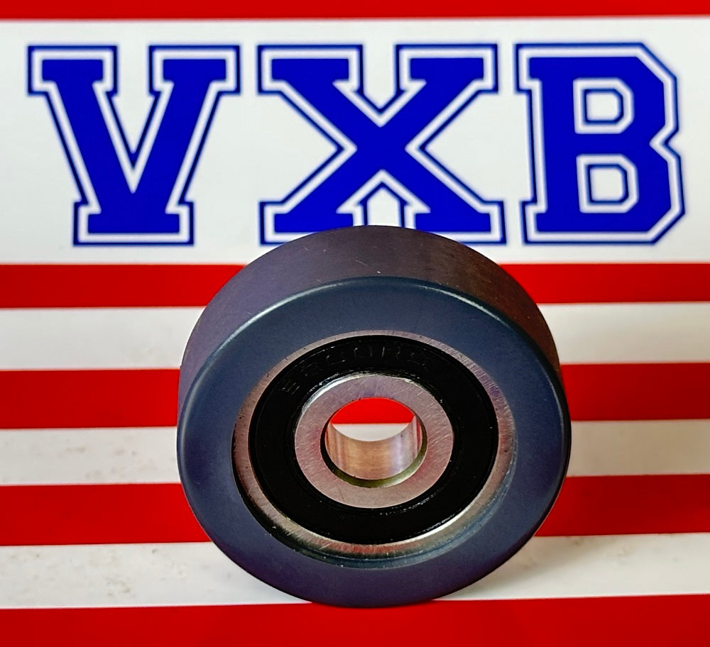 PU10X40X12-2RS PU Covered Bearing 10x40x12mm - Sealed - Miniature