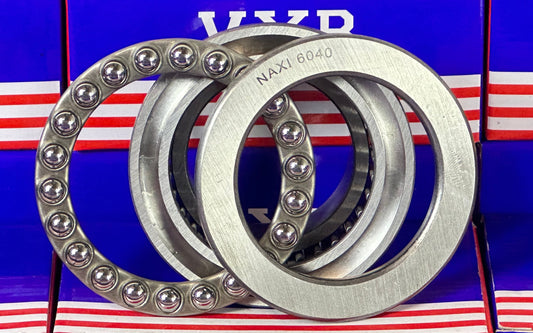 NAXI 6040 Combined Needle Roller - Thrust Ball Bearing Bore:60mm x width:40mm