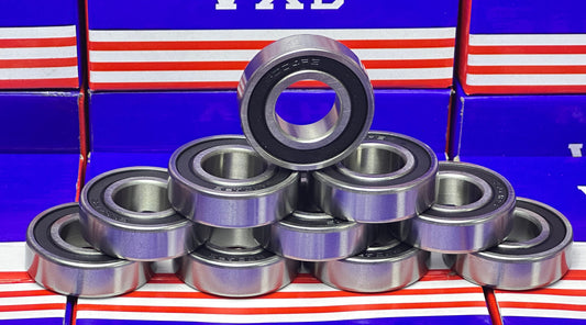 10-Pack 6004-2RS 20x42x12mm Sealed Bearing