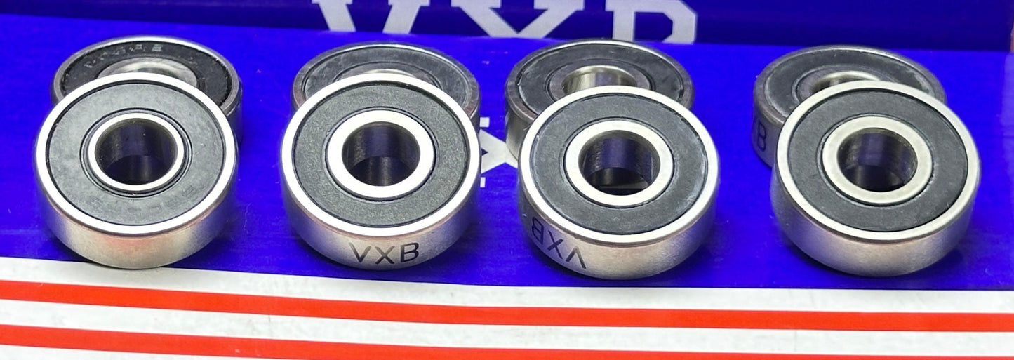 High Precision 8-Pack Skateboard Si3N4 Ceramic ABEC-7 Ball bearings