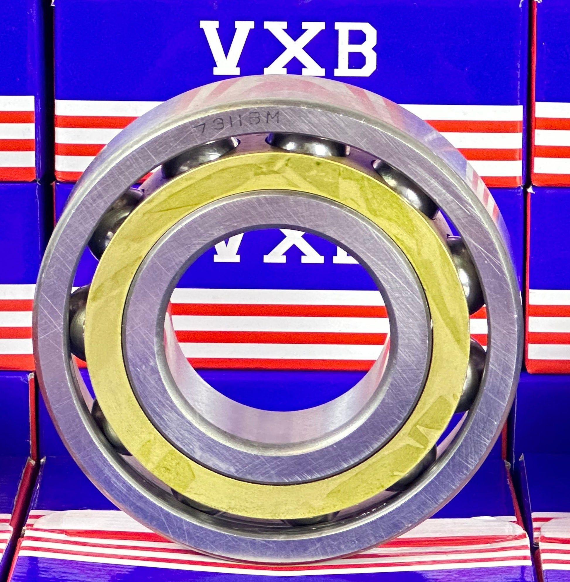 7311BM Angular Contact bearing Bronze Cage 55x120x29mm