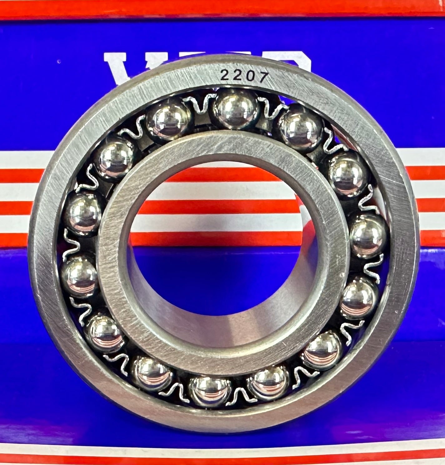 2207 Self Aligning Ball Bearing 35x72x23mm
