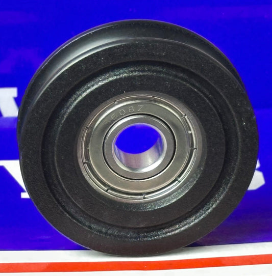 8mm Bore Bearing - OD: 40mm U-Groove Plastic Tire for Sliding Doors
