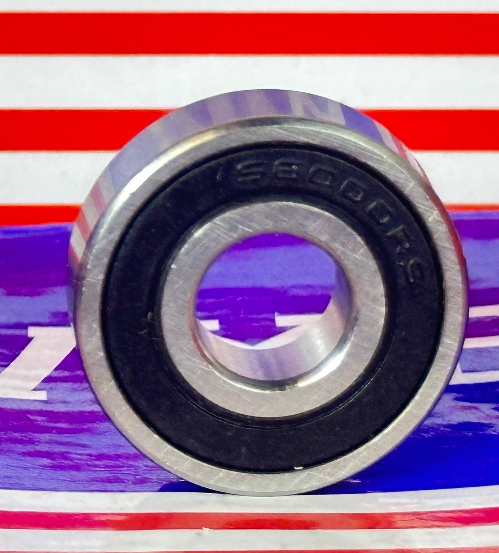 S6000-2RS Ceramic Bearing 10x26x8 Stainless Steel Sealed ABEC-3 Bearing