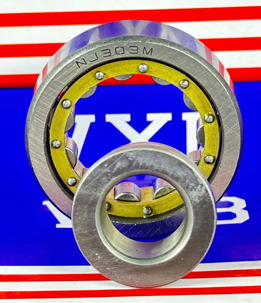 NJ303M Cylindrical Roller Bearing 17x47x14 Cylindrical Bearing