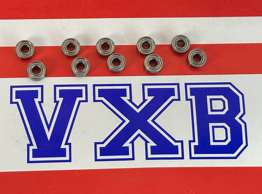 10-Pack 683ZZ Bearings 3x7x3mm - Shielded - Miniature