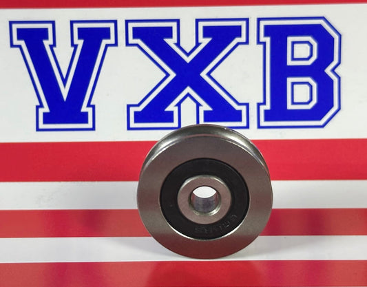 6mm Bore Bearing - 30mm 440C Stainless Steel Pulley U-Groove Track Roller Bearing 6x30x8mm