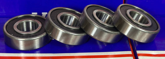 4-Pack 6203-2RS Ball Bearings Sealed