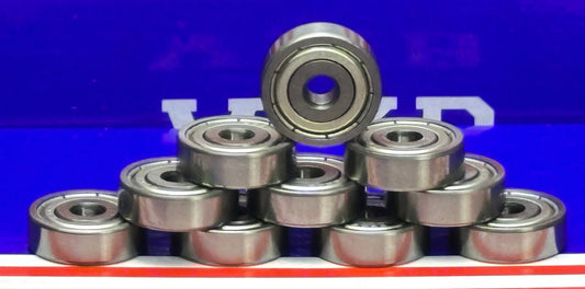 10-Pack 634ZZ Ball Bearing 4x16x5mm - Shielded - Miniature