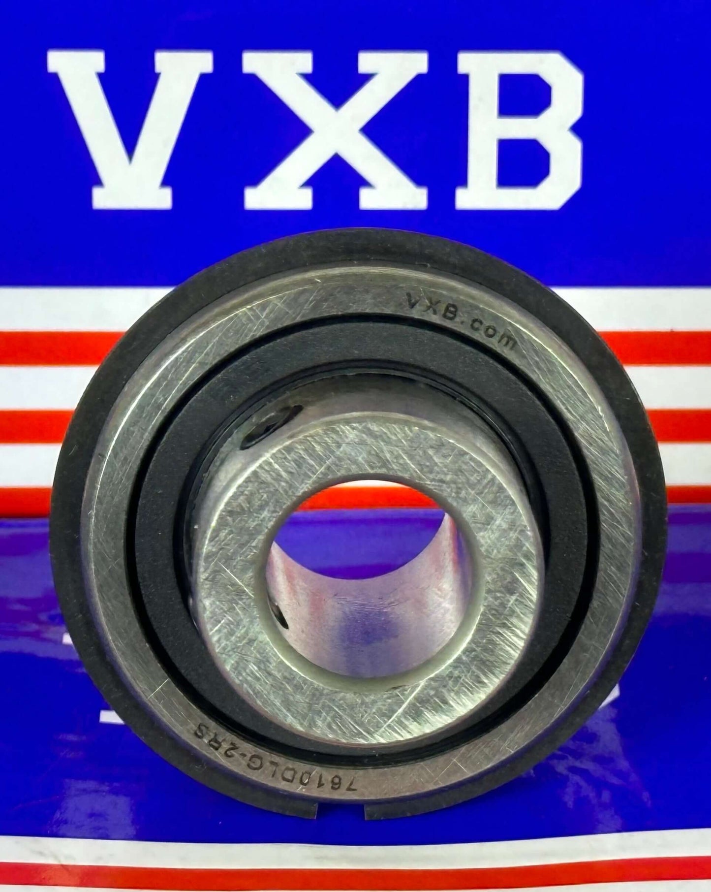 7610DLG-2RS Ball Bearing - Snap Ring - Extended inner Ring 5/8" x 1-3/4" x 5/8"