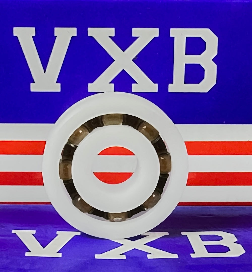 Acetal/POM Plastic Bearing 6200 - Glass Balls - 10x30x9mm