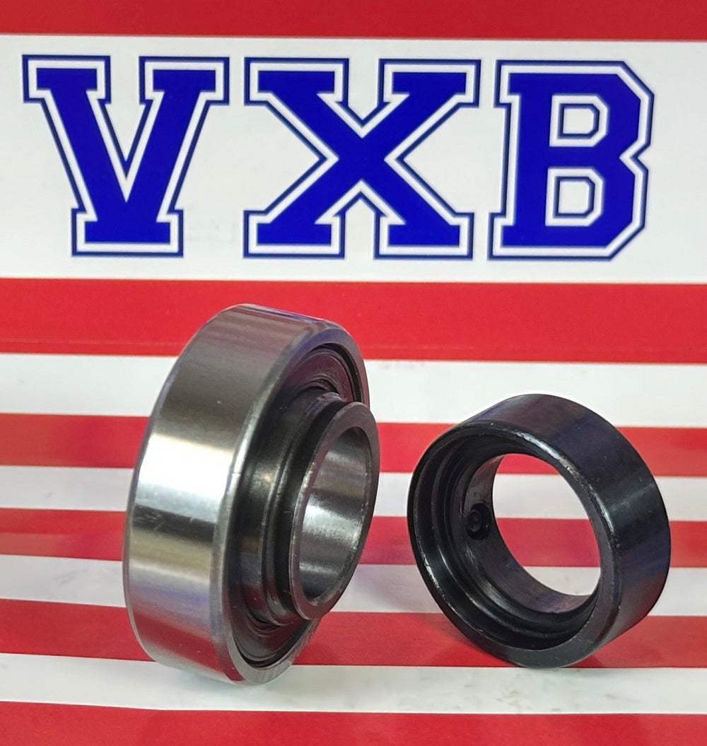 CSA104-12-2RS 3/4" Bore Cylindrical Insert Bearing w/Locking Collar