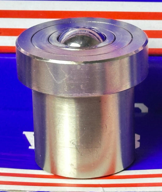 154 lbs Load Capacity Heavy Duty Spring Ball Transfer Bearing Unit