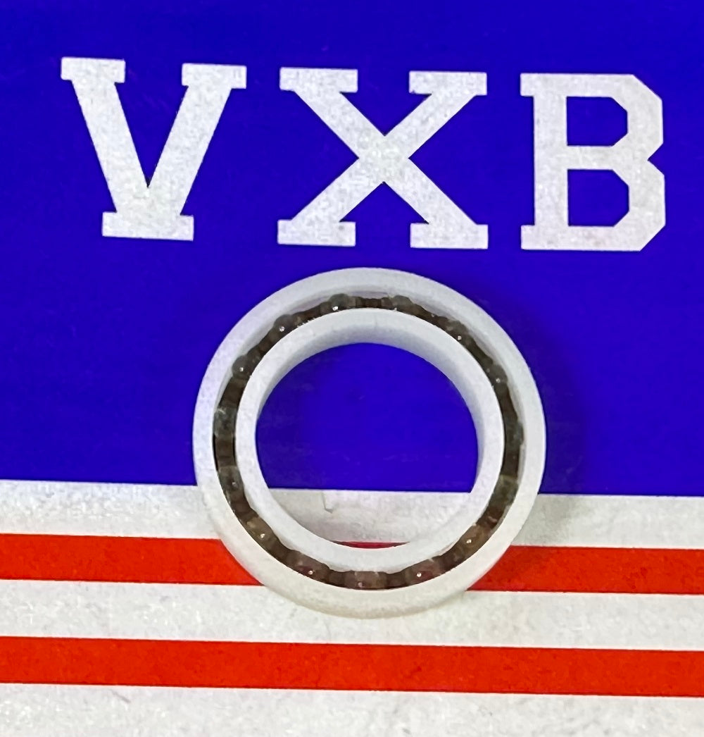 Acetal/POM Plastic Bearing 6803 - Glass Balls - 17x26x5mm