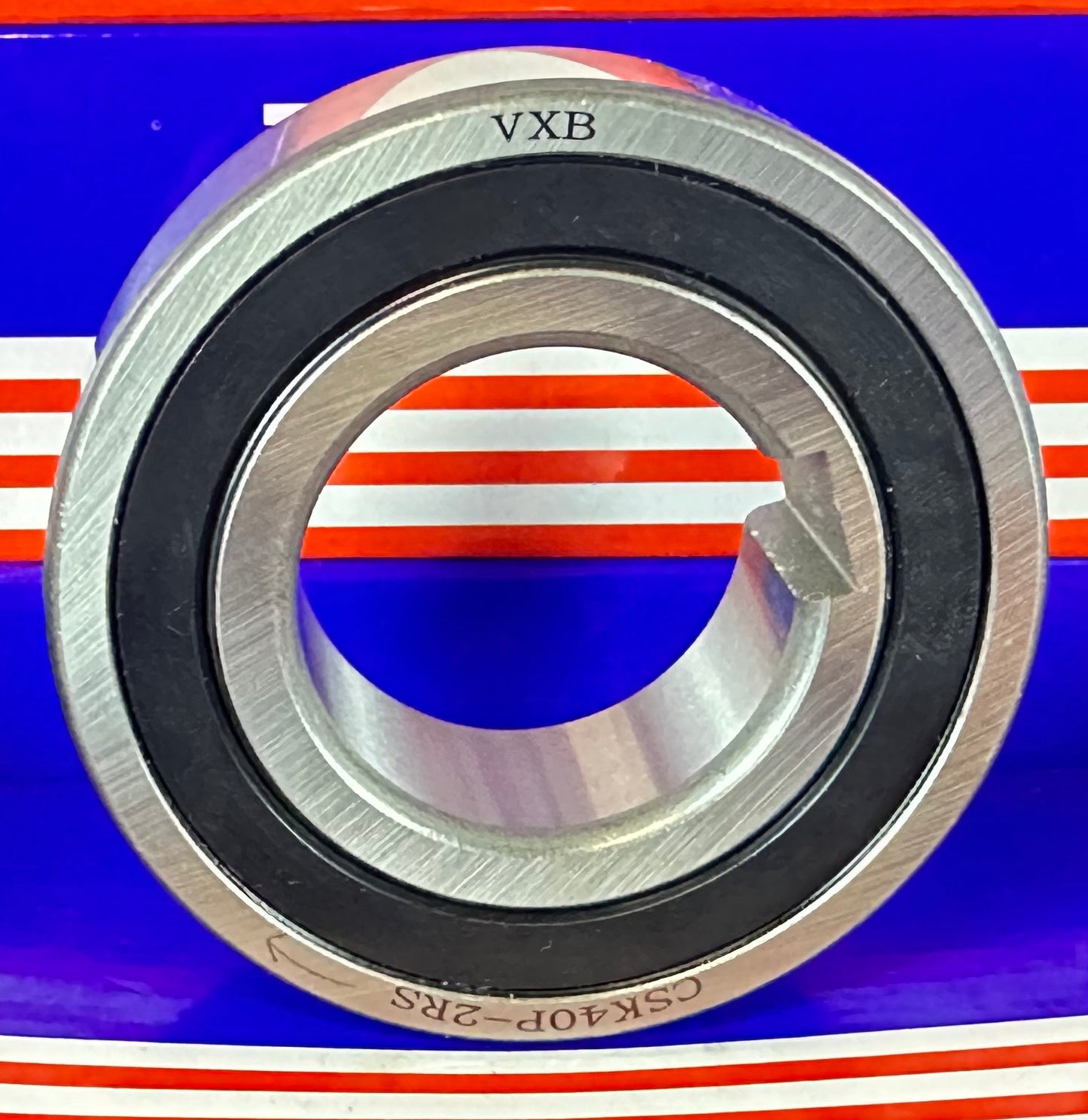 CSK40P-2RS One-Way Bearing Sealed Sprag Freewheel Clutch Bearing With One Key-way on the inner Ring
