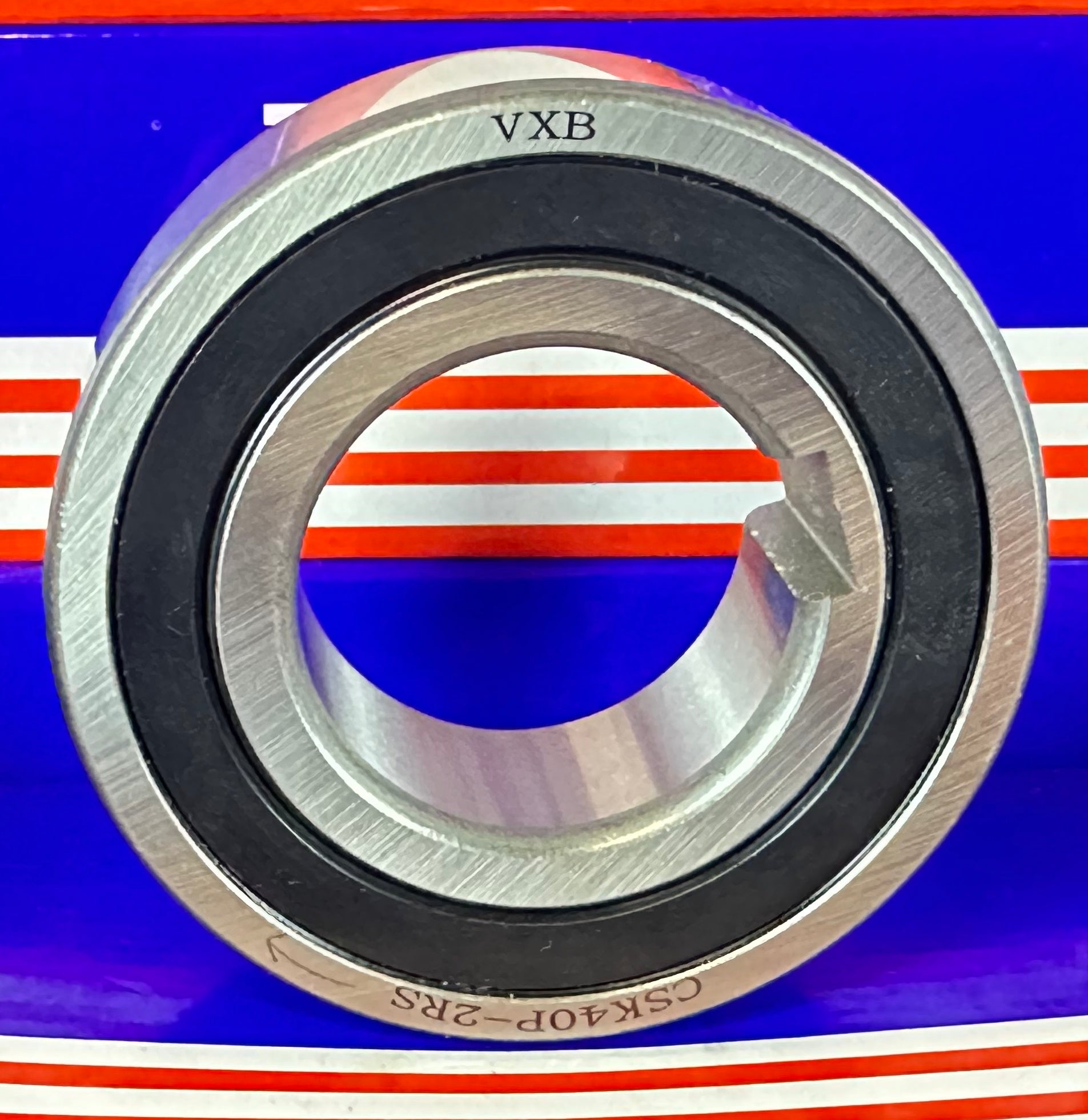 CSK40P-2RS One-Way Bearing Sealed Sprag Freewheel Clutch Bearing With One Key-way on the inner Ring