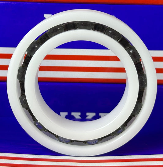 Acetal/POM Plastic Bearing 6010 - Glass Balls - 50x80x16mm